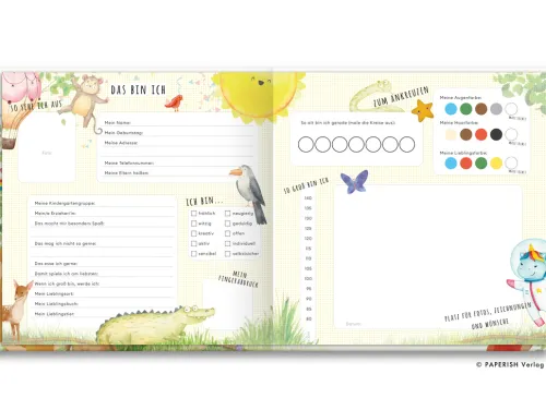 PAPERISH Verlag Nach Zielgruppen|Freundebücher*Freundebuch - MEINE FREUNDE