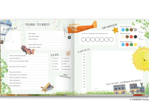 PAPERISH Verlag Nach Zielgruppen|Freundebücher*Freundebuch - MEINE FREUNDE