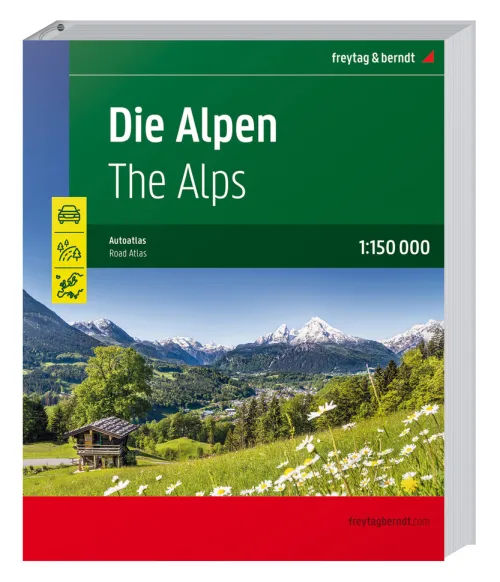 freytag & berndt Autoatlas Die Alpen 1:150.000*Freytag + Berndt New