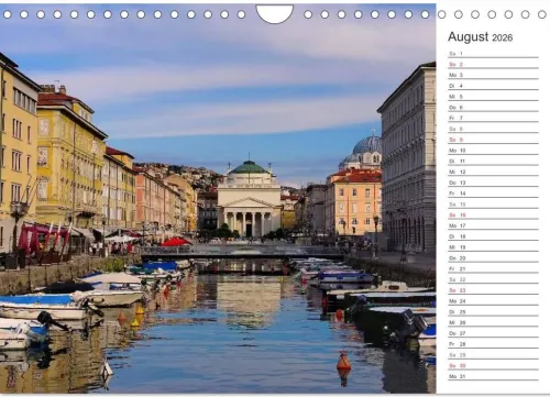 Friaul-Julisch Venetien - zwischen Alpen und Adria (Wandkalender 2026 DIN A4 quer), Monatskalender*Calvendo Best