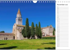 Friaul-Julisch Venetien - zwischen Alpen und Adria (Wandkalender 2026 DIN A4 quer), Monatskalender*Calvendo Best