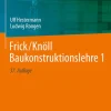Frick/Knöll Baukonstruktionslehre 1*Springer-Verlag GmbH Best
