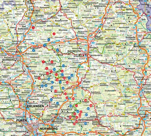 Bergverlag Rother Wandern-Fränkische Schweiz - Wandern & Einkehren