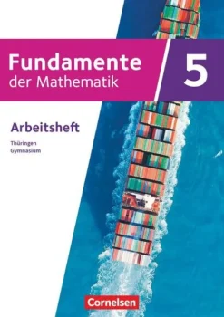 Cornelsen Verlag GmbH Nach Fächern·Mathematik|Nach Bundesländern·Thüringen*Fundamente der Mathematik 5. Schuljahr - Thüringen - Arbeitsheft mit Medien