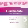 Cornelsen Verlag GmbH Nach Bundesländern·Schleswig-Holstein-Fundamente der Mathematik 5. Schuljahr - Schleswig-Holstein G9 - Arbeitsheft mit Lösungen