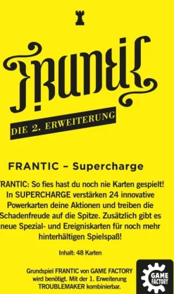 Carletto Deutschland GmbH Familien- & Gesellschaftsspiele*Game Factory - Frantic Supercharge