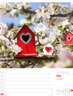 Ackermann Kunstverlag Wochenkalender*Gartenglück Wochenplaner Kalender 2026