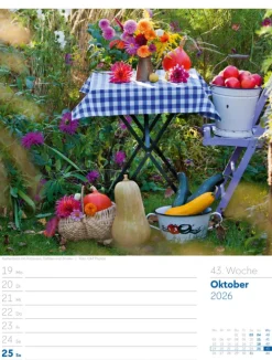 Ackermann Kunstverlag Wochenkalender*Gartenglück Wochenplaner Kalender 2026