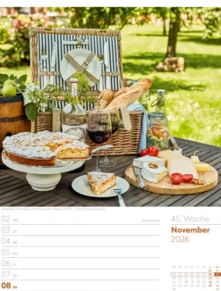 Ackermann Kunstverlag Wochenkalender*Gartenglück Wochenplaner Kalender 2026