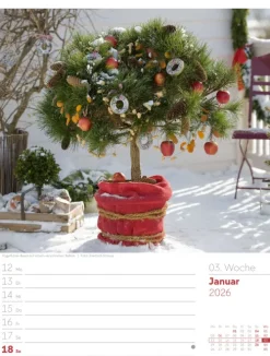 Ackermann Kunstverlag Wochenkalender*Gartenglück Wochenplaner Kalender 2026