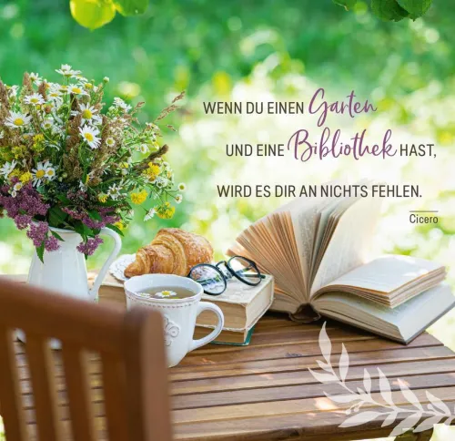 ars edition Weisheiten-Gartenluft und Blumenduft