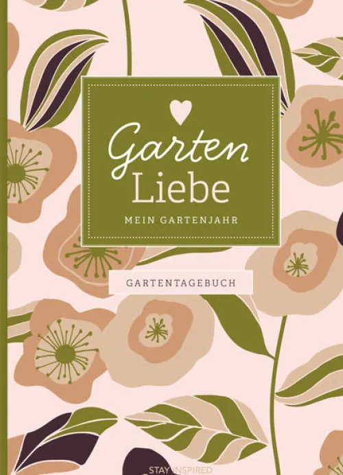 NOVA MD Nach Zielgruppen-Gartentagebuch Garten Liebe - Mein Gartenjahr: Gartenbuch und Gartenplaner für das ganze Jahr - für Gartenliebhaber und den eigenen Garten, inkl. Aussat- und Erntekalender, Tipps und Checklisten