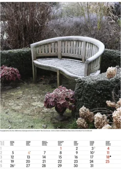 Korsch Verlag GmbH Wandkalender*Gartenträume 2026