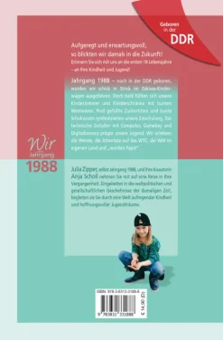 Wartberg Verlag Geburtstag-Geboren in der DDR - Wir vom Jahrgang 1988 - Kindheit und Jugend