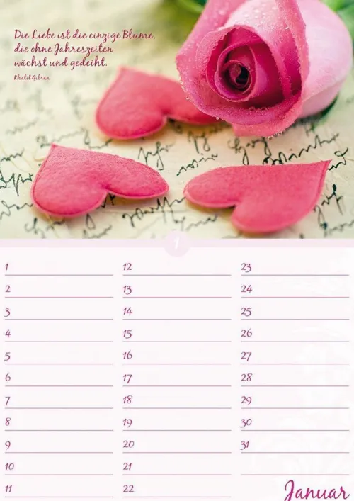 Neumann Verlage GmbH & Co Immerwährender Kalender*Geburtstagskalender Blütenpracht immerwährend