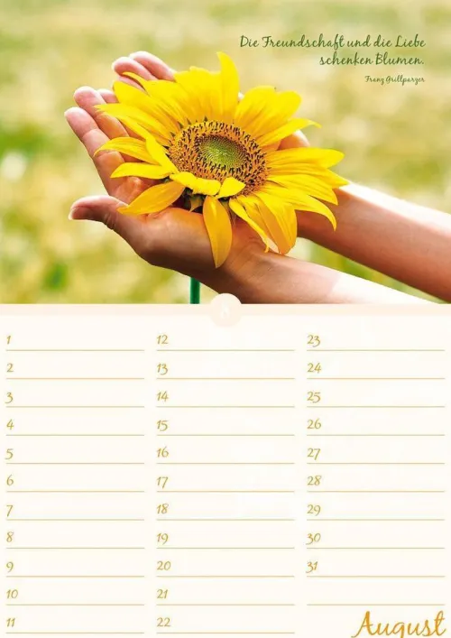 Neumann Verlage GmbH & Co Immerwährender Kalender*Geburtstagskalender Blütenpracht immerwährend