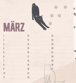 Geburtstagskalender Cats*Korsch Verlag GmbH Best
