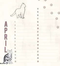 Geburtstagskalender Cats*Korsch Verlag GmbH Best