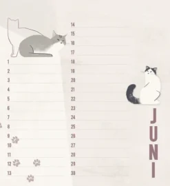 Geburtstagskalender Cats*Korsch Verlag GmbH Best