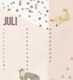 Geburtstagskalender Cats*Korsch Verlag GmbH Best