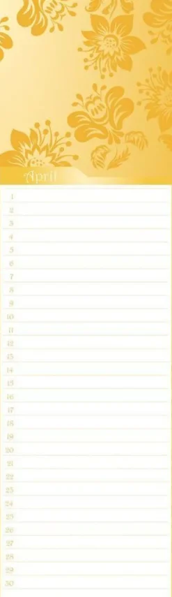 Neumann Verlage GmbH & Co Geburtstagskalender-Geburtstagskalender Floral mini immerwährend