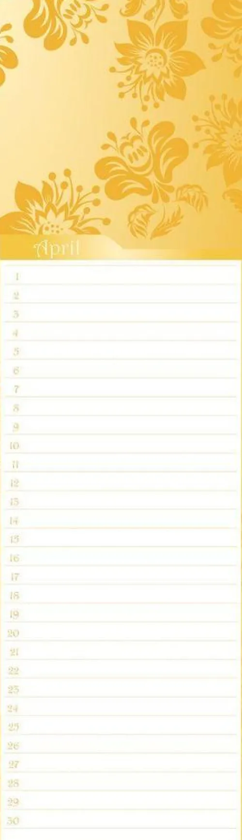 Neumann Verlage GmbH & Co Geburtstagskalender-Geburtstagskalender Floral mini immerwährend