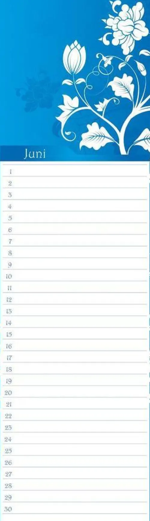 Neumann Verlage GmbH & Co Geburtstagskalender-Geburtstagskalender Floral mini immerwährend