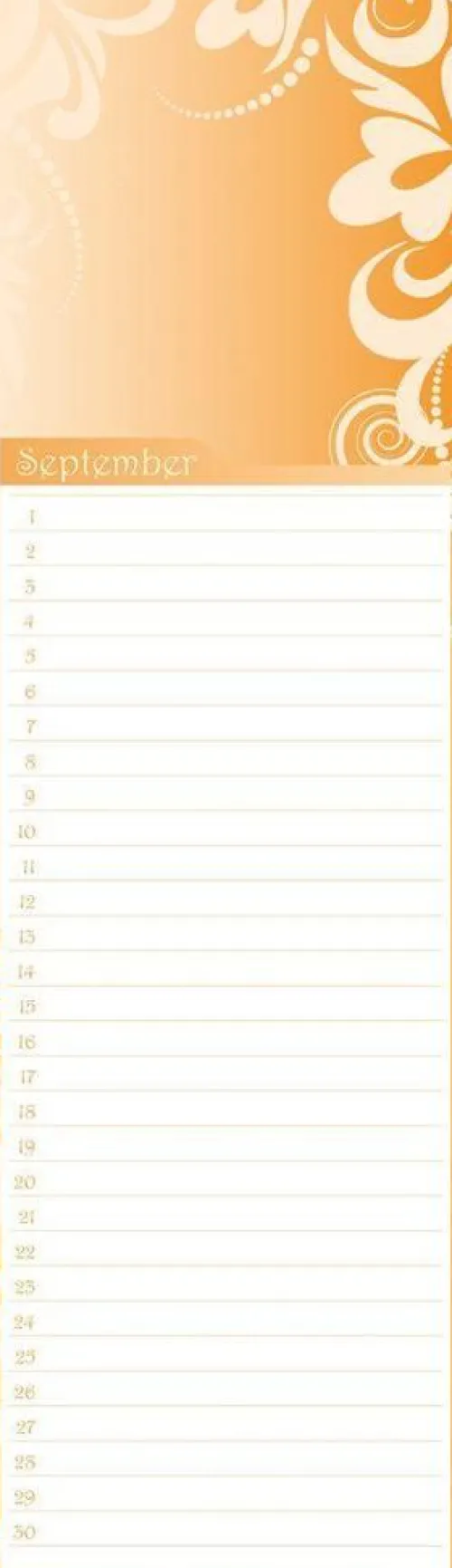 Neumann Verlage GmbH & Co Geburtstagskalender-Geburtstagskalender Floral mini immerwährend