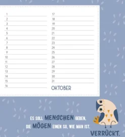 Korsch Verlag GmbH Geburtstagskalender-Geburtstagskalender Happy Mind