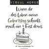 Korsch Verlag GmbH Geburtstagskalender*Geburtstagskalender Visual Words