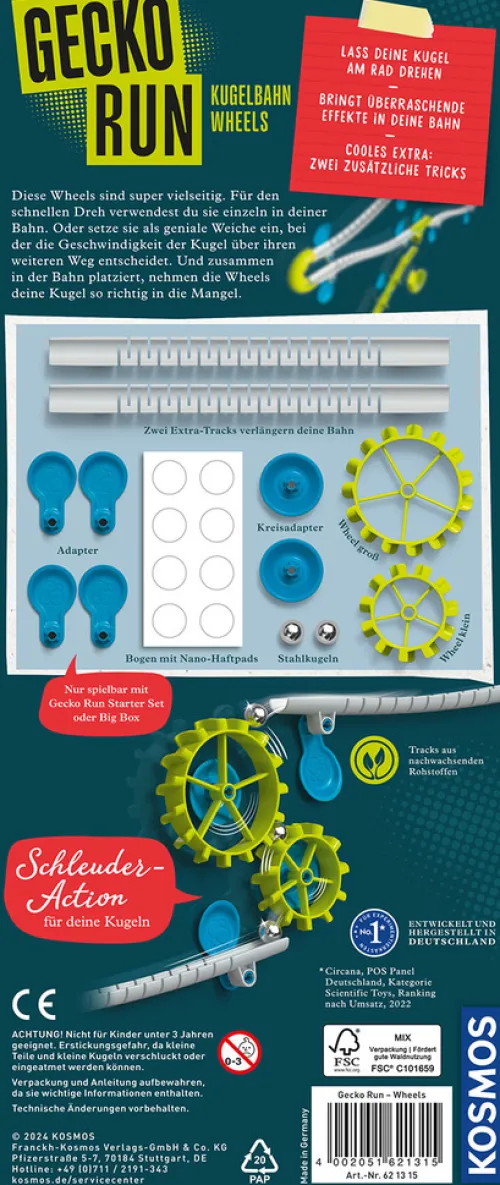 Franckh-Kosmos Forschen & Entdecken*Gecko Run, Wheels