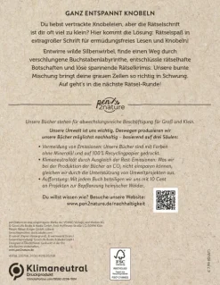 Gedächtnistraining Großdruck. Bunter Rätselmix in Großschrift*Naumann & Göbel Verlagsg. Clearance