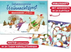 Kaufmann Ernst Vlg GmbH Posterkalender-Geheimnisvolle Weihnachtspost