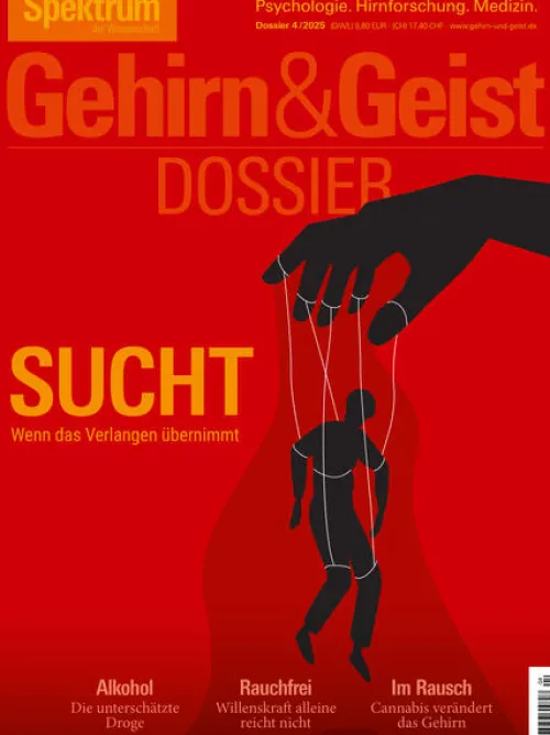 Spektrum D. Wissenschaft Psychologie*Gehirn&Geist Dossier 4/2025 Sucht