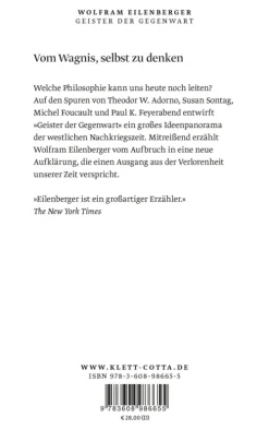 Geister der Gegenwart*Klett-Cotta Verlag Discount