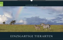 GEO - Einzigartige Tierarten 2026 - Wandkalender 58x36 cm, Poster-Kalender mit 12 Monatsblättern, deutschem Kalendarium & Spiralbindung, Tier-Fotografie-Kalender bedrohter Arten*teNeues Calendars & Stationery GmbH & Co. KG Sale