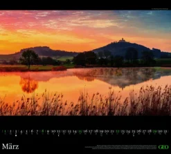 GEO - Schöne Heimat Deutschland 2026 - Wandkalender 50x45 cm, Poster-Kalender mit Landschaftsfotografie, 12 Monatsblätter & Spiralbindung für Heimat- und Natur-Liebhaber*Neumann Verlage GmbH & Co New