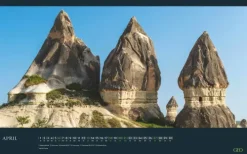 Neumann Verlage GmbH & Co Posterkalender-GEO Sehnsuchtsorte 2026 - Wand-Kalender - Reise-Kalender - Poster-Kalender - 58x36