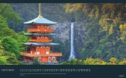 Neumann Verlage GmbH & Co Posterkalender-GEO Sehnsuchtsorte 2026 - Wand-Kalender - Reise-Kalender - Poster-Kalender - 58x36