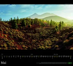 Neumann Verlage GmbH & Co Posterkalender-GEO Traumziele 2026 - Wand-Kalender - Reise-Kalender - Poster-Kalender - 50x45