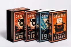 Anaconda Verlag Klassiker*George Orwell. Die großen Werke. Farm der Tiere - 1984 - Die großen Essays. Im Schuber