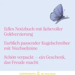 Geschenkset - Notizbuch mit Kugelschreiber*Coppenrath Clearance