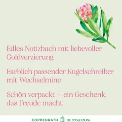Coppenrath Kugelschreiber-Geschenkset: Notizbuch mit Kugelschreiber