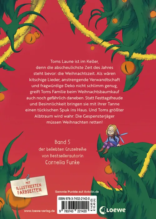 Gespensterjäger und der Weihnachtsspuk (Band 5) - Mit 8 illustrierten Farbseiten*Loewe Verlag GmbH Discount