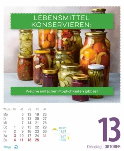 Korsch Verlag GmbH Abreiß-Kalender*Gesund & Lecker! 2026