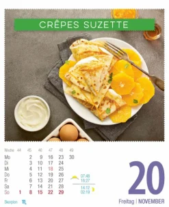 Korsch Verlag GmbH Abreiß-Kalender*Gesund & Lecker! 2026