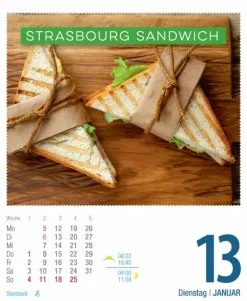 Korsch Verlag GmbH Abreiß-Kalender*Gesund & Lecker! 2026