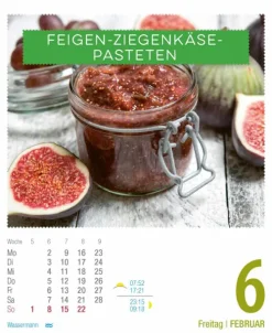 Korsch Verlag GmbH Abreiß-Kalender*Gesund & Lecker! 2026