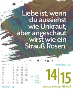 Glückskalender 2026*Korsch Hot