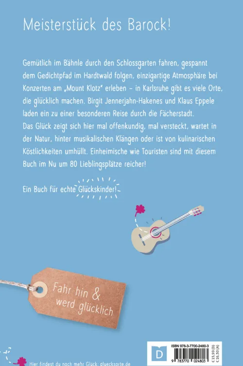 Droste Verlag Reiseführer-Glücksorte in Karlsruhe